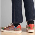 Coach Colorful Patterned Sneakers Photo 8