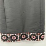 Kate Spade Dress By The Pool Black Mosaic Floral Embroidered Shift Dress Size 10 Photo 4