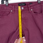 Lucky Brand Lolita Skinny Ankle Jeans Size 2/26 Burgundy Wash Denim Casual Photo 6