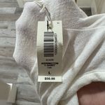 Aritzia  Wilfred Free White exposed shoulder Long Sleeve‎ Large NWT Photo 4