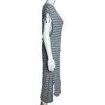 Anthropologie Saturday Sunday Dress Womens Medium Grey White Stripe Midi Casual Photo 1