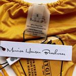 Monica Hansen Beachwear Miami Vice String Bikini Bottom Yellow Size Small NEW Photo 5