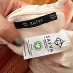 Satva Floral Embroidery Sweatshirt active sport athletic Blush organic cotton S Pink Photo 3