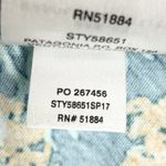 Patagonia Lithia Convertible Jersey Knit Skirt Halter Top Big Sur Blue Large Photo 9