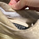 Stuart Weitzman  Leopard Print Glittery Sneakers Photo 9