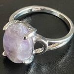 Amethyst Natural purple ring size 8.75 Photo 2