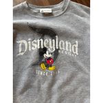 Disney  Parks Mickey Mouse Graphic Sweatshirt Gray Disneyland Resort Size S Photo 2