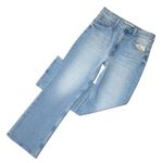 NWT Mother The Scooter Ankle in Don't Be A Square Slouchy Crop Flare Jeans 27 Blue Photo 0