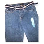 Y2k cropped preppy jeans Blue Size 4 Photo 2