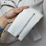 Veronica Beard Funnel Neck Double Layered Zip-Up Moto Jacket Peplum Hem Sz 2 XS Photo 7