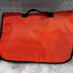 The North Face  Messenger Laptop Bag Orange Black Shoulder Bag w/ FAUSTO Embroid Photo 14