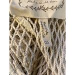ZLEurope Crochet Fisherman Net Dress Coverup Dress Dip Dye Beige Size OS Tan Photo 9