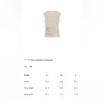 ZARA  NWT matching 2 piece top & skirt co-ord set, flowy drop waist midi skirt Photo 11