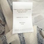 Anthropologie SUNDAY IN BROOKLYN x  | Striped Blue Cream White Lace Bow | Medium Photo 8