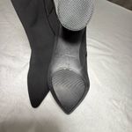 London Fog  Black Ankle Boots with Silver Accent Photo 2