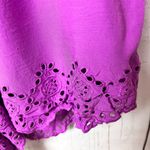 Forever 21  Women's Strapless Romper with Ruffle off Shoulder Strapless Sz M Photo 3