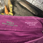 Lilly Pulitzer  Worth Straight Leg Jean in magenta size 8 Photo 2