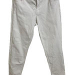 Gap Women’s Real Straight Jeans White Size 34R Photo 0