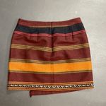Loft Ann Taylor  blanket Aztec print skirt Photo 5