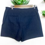 Loft Admiral Refined Denim Zipper Closure High Rise Shorts NWT Photo 9
