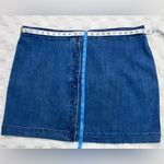 Madewell  Classic Blue Denim Skirt Photo 4