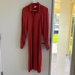 Uniqlo  X Hana Tajima midi dress button front shirt fall modest business casual Photo 1