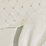 Versona  Faux Pearl‎ short sleeve Sweater white size large Photo 1