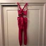 Free People Movement Back it Up Jumpsuit Pink Size Medium Photo 7