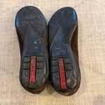 Prada  Dark Brown Suede Women's Flats 38 Photo 5