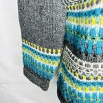 Sundance  Katrina Lambswool Blend Snap-Front Cardigan Knit Sweater Gray Sz S Photo 4