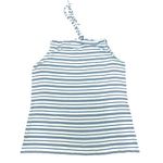 CAbi Womens Striped Sleeveless Dress With Tie Back Size L Rayon Spandex Photo 8