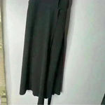 Wilfred Aritzia Agencement Wrap Black Dress Photo 6
