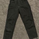 Nasty Gal Black High Waisted Mom Jeans Photo 2