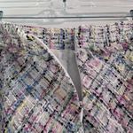 Worthington  Tweed Multicolored Pastel Speckled Mini Flared Skirt Sz 4 Petite Photo 4