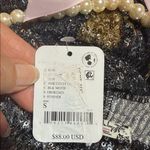 Free People INTIMATELY PRINTED GOLD RUSH LONG SLEEVE IN BLACK COMBO Photo 4