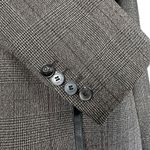 The Kooples Prince of Wales Jacket Blazer in Brown Wool with Blazon Crest Size 8 Photo 9