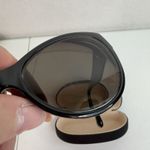 Michael Kors Women’s Sunglasses FRAMES ONLY Brown Gold Logo Cateye Shape Photo 2