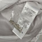 Free People NEW Janelle Bubble Romper Size2 gray sparkle Jean denim beaded 1 pc Photo 13