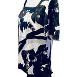 White House | Black Market Silk Graphic Shirt Sz S Photo 3