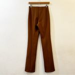 Good American Women's Slim Flare Scuba High Rise Pants In Burnt Caramel Size M Photo 6