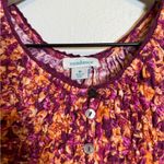 Sundance  Lodi Floral Puff Sleeve Smocked Blouse Photo 2