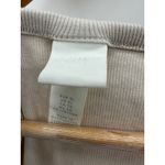 H&M Top Women XL Cream Thermal Ribbed Button Detail Sleeveless V-Neck Tank Photo 4