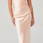 Shona joy REVOLVE ‎ La Lune Lace Back Maxi Dress - Size 2 Photo 0