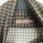 J. McLaughlin  Black&Brown Print Turtleneck Shirt Sz.XL Photo 3