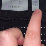 Athleta Women’s Limitless crew neck mesh black long sleeve workout gym athletic Photo 3