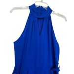 Calvin Klein Nwt Blue Halter Neck Jumpsuit Size 4 Photo 2