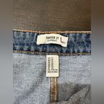 Forever 21 Blue Denim Mini Skirt with Buttons Photo 2