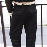 ZARA NWT black Rounded toe. FAUX PATENT LEATHER PENNY LOAFERS size 7.5 Photo 2