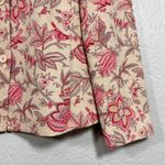 Talbots  Blazer 8 Vtg 90s Silk Cotton Floral Tapestry Art Old‎ Money Quiet Luxury Photo 4