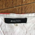 41Hawthorn tangerine and white ruched knit sheath dress Orange Photo 1